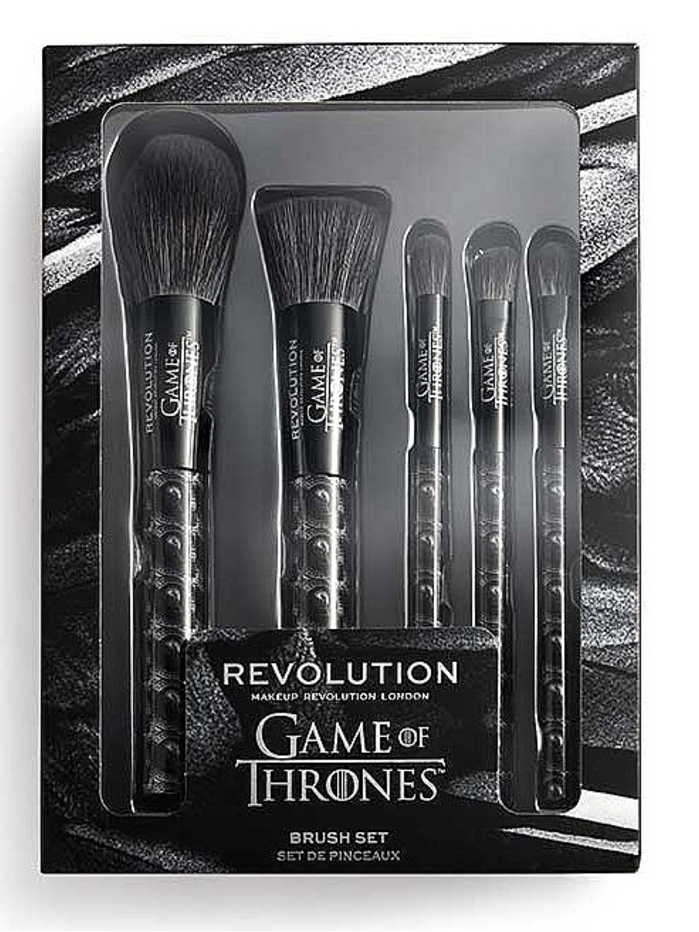New Revolution Game of Thrones Brush Set BNIB